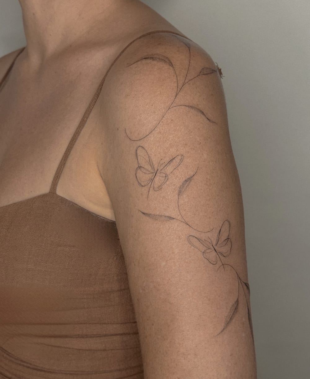 Va venir a Irene i li vaig fer el tatuet mes finet de la vida 🥹✨